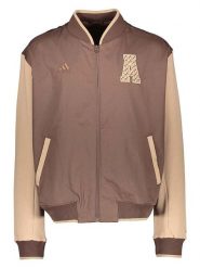 Adidas Bluza w kolorze brązowym rozmiar: XXL. Brązowe bluzy damskie Adidas, xxl, bez wzorów, z bawełny, bez kaptura. Za 241.56 zł.