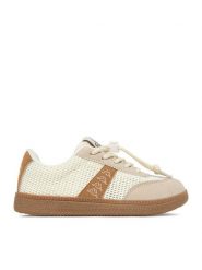 Kappa Sneakersy CEO-KC24210L Beżowy. Brązowe buty sportowe chłopięce Kappa, z materiału, bez zapięcia. Za 129.99 zł.