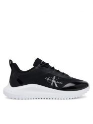 Calvin Klein Jeans Sneakersy Eva Runner Low Lace Mix Ml Wn YW0YW01442 Czarny. Czarne obuwie sportowe damskie Calvin Klein Jeans, z jeansu, bez zapięcia. Za 289.99 zł.