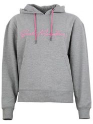 Peak Mountain Bluza "Alauren" w kolorze szarym rozmiar: XL. Szare bluzy damskie Peak Mountain, xl, bez wzorów, z bawełny, z kapturem. Za 136.13 zł.