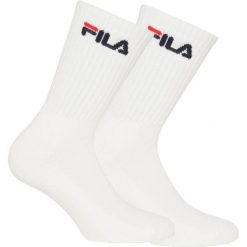 Skarpety Fila 2-pack białe 43-46. Białe skarpetki damskie Fila, bez wzorów. Za 137.99 zł.