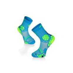 Skarpety uciskowe do sportu Skarpety uciskowe Turkusowo-żółte. Niebieskie skarpetki damskie TRY TO FLY, bez wzorów. W wyprzedaży za 67.34 zł.