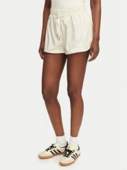 Adidas Szorty sportowe Pearl Jacquard KE3423 Écru Loose Fit. Białe spodenki sportowe damskie Adidas, l, bez wzorów, z syntetyku. Za 219.99 zł.