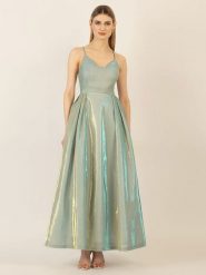 APART Sukienka w kolorze jasnozielonym rozmiar: 46. Zielone sukienki damskie Apart, bez wzorów, z tiulu, bez ramiączek. Za 394.95 zł.