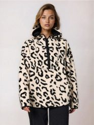 Bluza sherpa z kapturem - wielobarwny. Bluzy damskie Sinsay, l, bez wzorów, z kapturem. Za 59.99 zł.