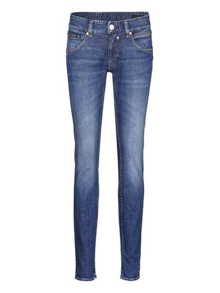 Herrlicher Dżinsy "Touch" - Skinny fit - w kolorze niebieskim rozmiar: W25/L30. Niebieskie jeansy damskie Herrlicher. Za 152.98 zł.