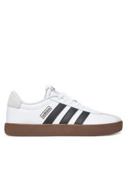 Adidas Sneakersy Vl Court 3.0 Low Skateboarding ID8797 Biały. Białe obuwie sportowe damskie Adidas, ze skóry, bez zapięcia. Za 299.99 zł.