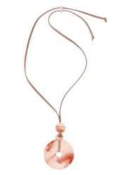 TATUUM Naszyjnik z zawieszką - dł. 100 cm rozmiar: onesize. Brązowe naszyjniki damskie TATUUM, sztuczne. Za 39.99 zł.