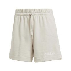Spodenki Adidas Sport W Lin Ft Damskie. Brązowe spodenki sportowe damskie Adidas, s, bez wzorów, z bawełny, z standardowym stanem, do biegania. Za 173.00 zł.