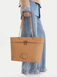 Nine West Torebka EO-Luvia-LDA8442 Beżowy. Brązowe torebki klasyczne damskie Nine West, z materiału, bez dodatków. Za 155.99 zł.