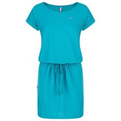 Sukienka damska Loap Bladana niebieska. Niebieskie sukienki damskie LOOP, bez wzorów, sportowe, bez ramiączek. Za 148.99 zł.