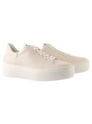 Högl Skórzane sneakersy w kolorze kremowym rozmiar: 39. Brązowe obuwie sportowe damskie Högl, bez zapięcia. Za 369.82 zł.