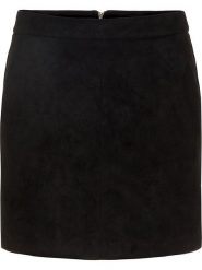 Vero Moda Spódnica "VMDONNA" w kolorze czarnym rozmiar: XS. Czarne spódnice damskie Vero Moda, xs, bez wzorów, ze skóry, mini. Za 70.24 zł.