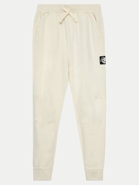 Coccodrillo Spodnie dresowe WC4120104CEJ Écru Regular Fit. Spodnie dresowe dziewczęce COCCODRILLO, bez wzorów, z bawełny. Za 79.99 zł.