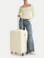 Reebok Walizka średnia CEO-RBK-WAL-026-M Żółty. Żółte walizki Reebok, bez wzorów, z tworzywa sztucznego, średnie. Za 319.99 zł.