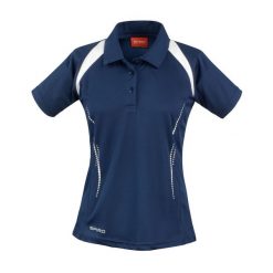Damska Koszulka Polo Team Spirit. Czarne koszulki sportowe damskie SPIRO, bez wzorów, bez ramiączek. Za 98.99 zł.