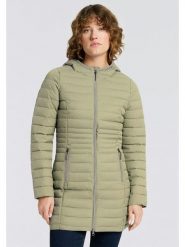 G.I.G.A. DX by KILLTEC Płaszcz pikowany w kolorze oliwkowym rozmiar: 40. Brązowe płaszcze damskie G.I.G.A. DX by KILLTEC, bez wzorów, bez kaptura. Za 217.99 zł.