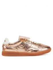 Steve Madden Sneakersy Eforma SM11003559 Złoty. Żółte obuwie sportowe damskie Steve Madden, ze skóry, bez zapięcia. Za 499.99 zł.