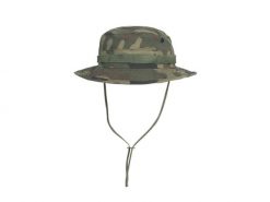 Kapelusz turystyczny z odpinaną osłoną karku PL Woodland. Zielone kapelusze damskie HELIKON-TEX, bez wzorów, z bawełny, militarne. Za 60.99 zł.