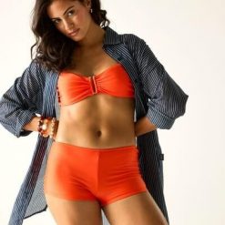 Damskie krótkie bikini Aceana. Brązowe bikini Regatta, bez wzorów, z elastanu. Za 148.00 zł.