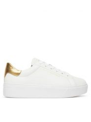 Tommy Hilfiger Sneakersy Essential Platform Court Sneaker FW0FW08756 Biały. Białe obuwie sportowe damskie Tommy Hilfiger, ze skóry, bez zapięcia. Za 309.99 zł.
