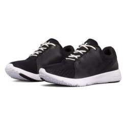 Buty treningowe damskie Under Armour Squad. Czarne obuwie sportowe damskie Under Armour, bez zapięcia, na fitness i siłownię. Za 259.00 zł.