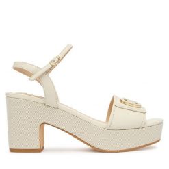 Sandały Liu Jo. Sandały damskie Liu Jo, bez wzorów, bez obcasa, na słupku, bez zapięcia. Za 559.99 zł.