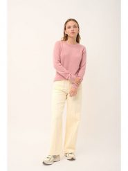 Just Cashmere Kaszmirowy sweter "Jane" w kolorze jasnoróżowym rozmiar: S. Różowe swetry klasyczne damskie Just Cashmere, s, z kaszmiru, bez kołnierzyka. Za 254.74 zł.