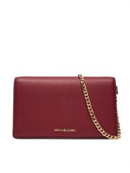 MICHAEL Michael Kors Torebka 32T4GJ6C2L Bordowy. Czerwone torebki wieczorowe damskie MICHAEL Michael Kors, bez wzorów, ze skóry, bez dodatków. Za 529.99 zł.