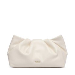 Torebka Furla. Białe torebki wieczorowe damskie Furla, bez wzorów, bez dodatków. Za 919.99 zł.