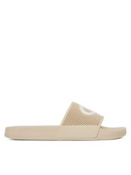 Champion Klapki SAMOA CORE S11626-MS042 Beżowy. Brązowe klapki damskie Champion, bez wzorów, z syntetyku, bez obcasa, bez zapięcia. Za 79.99 zł.