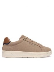 Tommy Hilfiger Sneakersy T3X9-35244-0318 S Beżowy. Brązowe buty sportowe chłopięce Tommy Hilfiger, ze skóry, bez zapięcia. Za 389.99 zł.