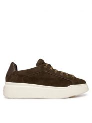 Max Mara Sneakersy 2614761031650 Brązowy. Brązowe obuwie sportowe damskie Max Mara, ze skóry, bez zapięcia. Za 2,239.00 zł.