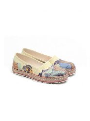 Goby Espadryle w kolorze kremowym ze wzorem rozmiar: 40. Brązowe espadryle damskie Goby, bez wzorów, bez obcasa. Za 199.95 zł.