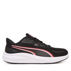 Buty do biegania Puma. Czarne obuwie sportowe damskie Puma, bez zapięcia, do biegania. Za 248.99 zł.