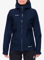 Kurtka w góry damska Mammut Crater Light HS Hooded Jacket. Niebieskie kurtki damskie Mammut, l, bez wzorów, z gore-texu, bez kaptura. Za 1,411.99 zł.