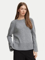 Marella Sweter Emme by Marella Arcadia 2625366312 Szary jasny Regular Fit. Szare swetry klasyczne damskie Marella, xl, bez kołnierzyka. Za 719.99 zł.