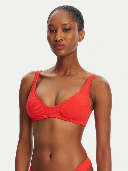 Banana Moon Góra od bikini Pulco Hibiscrun MJO19 Czerwony. Czerwone bikini Banana Moon, bez wzorów, z syntetyku. Za 219.99 zł.