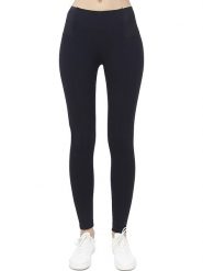 ASSUILI Legginsy w kolorze granatowym rozmiar: 38. Niebieskie legginsy damskie Assuili, bez wzorów. Za 100.99 zł.