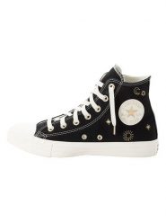 Converse Sneakersy "Chuck Taylor All Star" w kolorze czarnym rozmiar: 38. Czarne obuwie sportowe damskie Converse, za kostkę, bez zapięcia. Za 250.35 zł.
