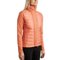 Damska kurtka puchowa Montar Emma Quilt. Brązowe kurtki damskie MONTAR, bez wzorów, z puchu, bez kaptura. Za 400.50 zł.