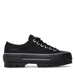 Trampki Big Star Shoes. Brązowe trampki damskie BIG STAR SHOES, bez wzorów, bez zapięcia. Za 129.99 zł.