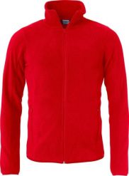 Clique Polarowa kurtka Basic - Polar antipilling 100% poliester – red. Czerwone kurtki sportowe damskie CLIQUE, l, bez wzorów, z polaru, bez kaptura. Za 172.64 zł.