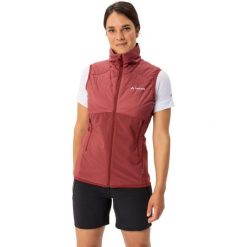 Kamizelka trekkingowa damska Vaude Brenva II hybrydowa. Czerwone koszulki sportowe damskie Vaude, m, bez wzorów, z poliamidu, bez ramiączek, trekkingowe. W wyprzedaży za 369.00 zł.