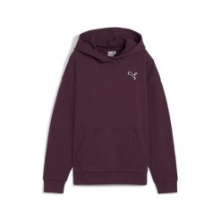 Bluza damska z kapturem Puma Better Essentials. Fioletowe bluzy damskie Puma, s, bez wzorów, z bawełny, z kapturem. Za 240.15 zł.