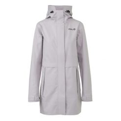 Parka Rain Jacket Women Dusty Pink. Fioletowe parki damskie AGU, bez kaptura. Za 948.50 zł.