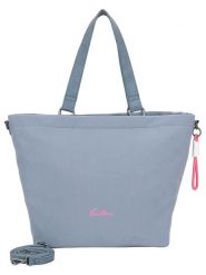 Fritzi aus Preußen Shopper bag "Lea" w kolorze niebieskoszarym - 33 x 32 x 16 cm rozmiar: onesize. Niebieskie shopper bag Fritzi aus Preußen, bez wzorów, z materiału, na ramię, bez dodatków. Za 167.67 zł.