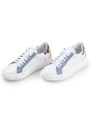 Anna Morellini Skórzane sneakersy "Micarina" w kolorze białym rozmiar: 41. Białe obuwie sportowe damskie Anna Morellini, bez zapięcia. Za 386.53 zł.