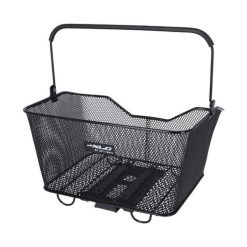 Koszyk do bagażnika systemu XLC, BA-B09. Białe shopper bag XLC, bez wzorów, bez dodatków. W wyprzedaży za 97.50 zł.