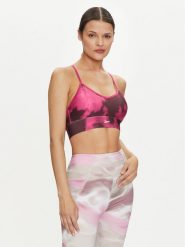 Reebok Biustonosz sportowy ID Train Train AOP Bra Clamar 100035778 Różowy. Czerwone biustonosze sportowe damskie Reebok, bez wzorów, z syntetyku. Za 129.99 zł.